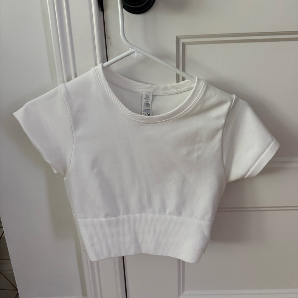 White Aerie Workout shirt
